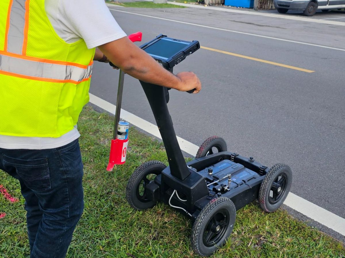 GPR Utility Scanning in West Palm Beach